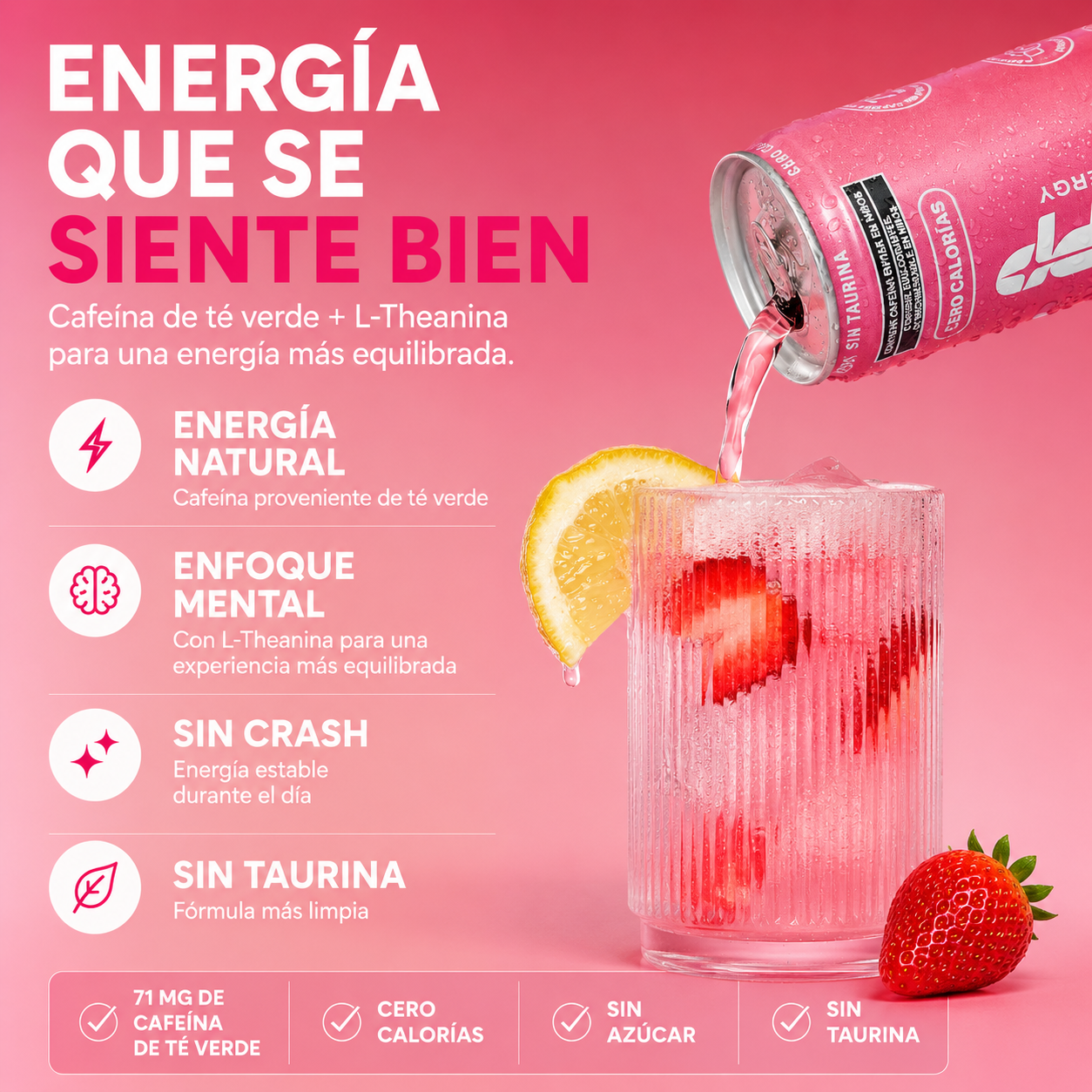 SWAPP NATURAL ENERGY LIMONADA FRESA