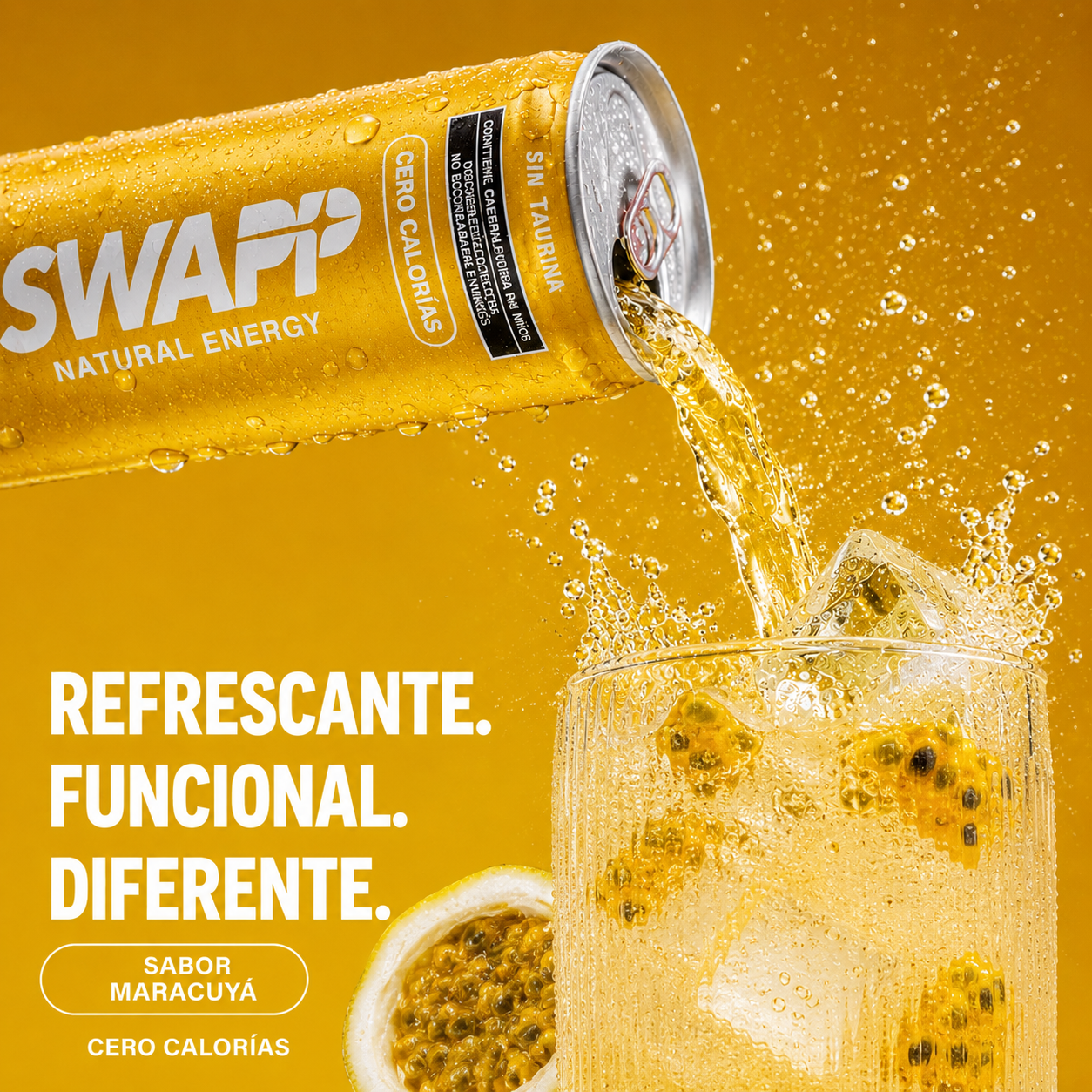 SWAPP NATURAL ENERGY MARACUYÁ TROPICAL