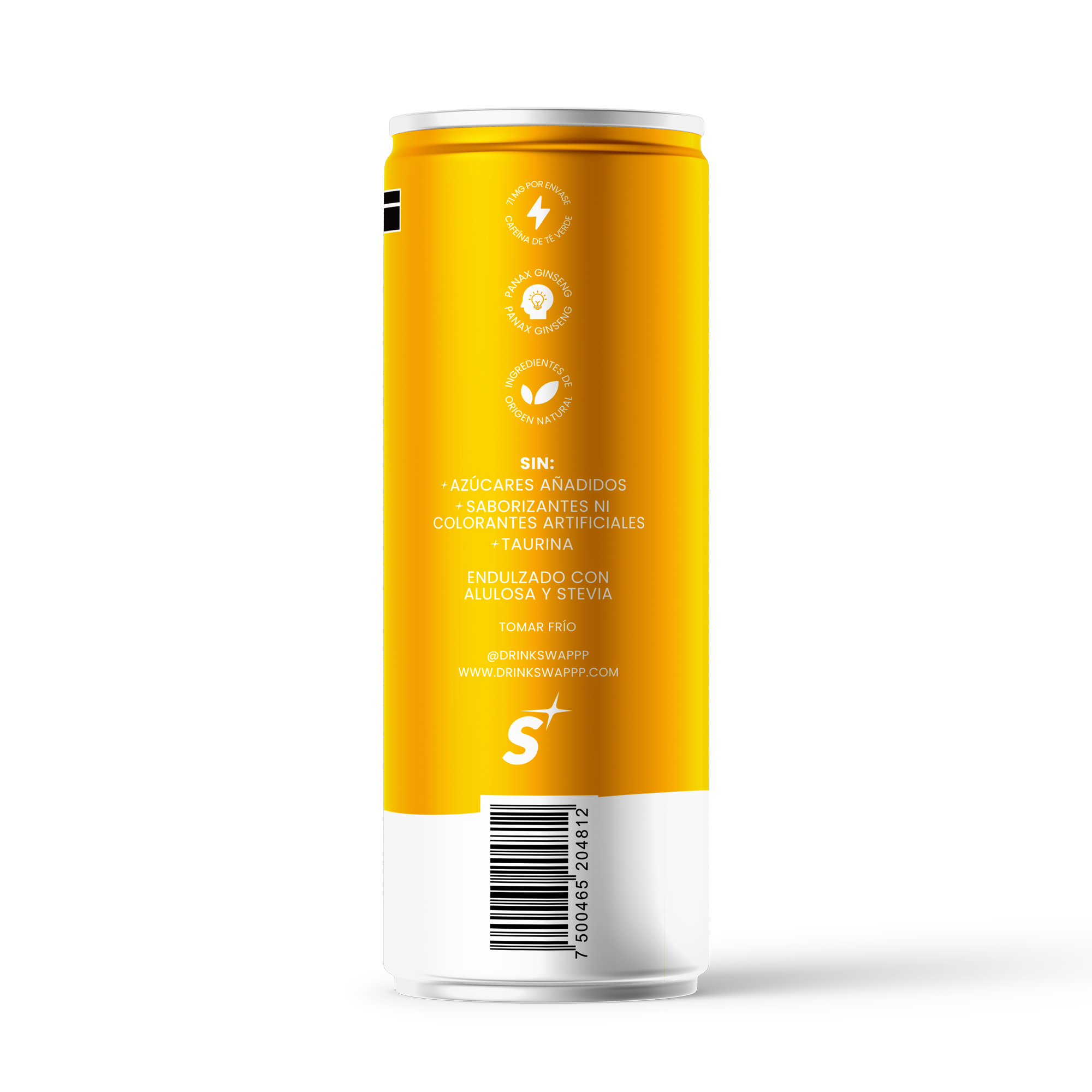 Bebida Energética Sabor Maracuyá Tropical