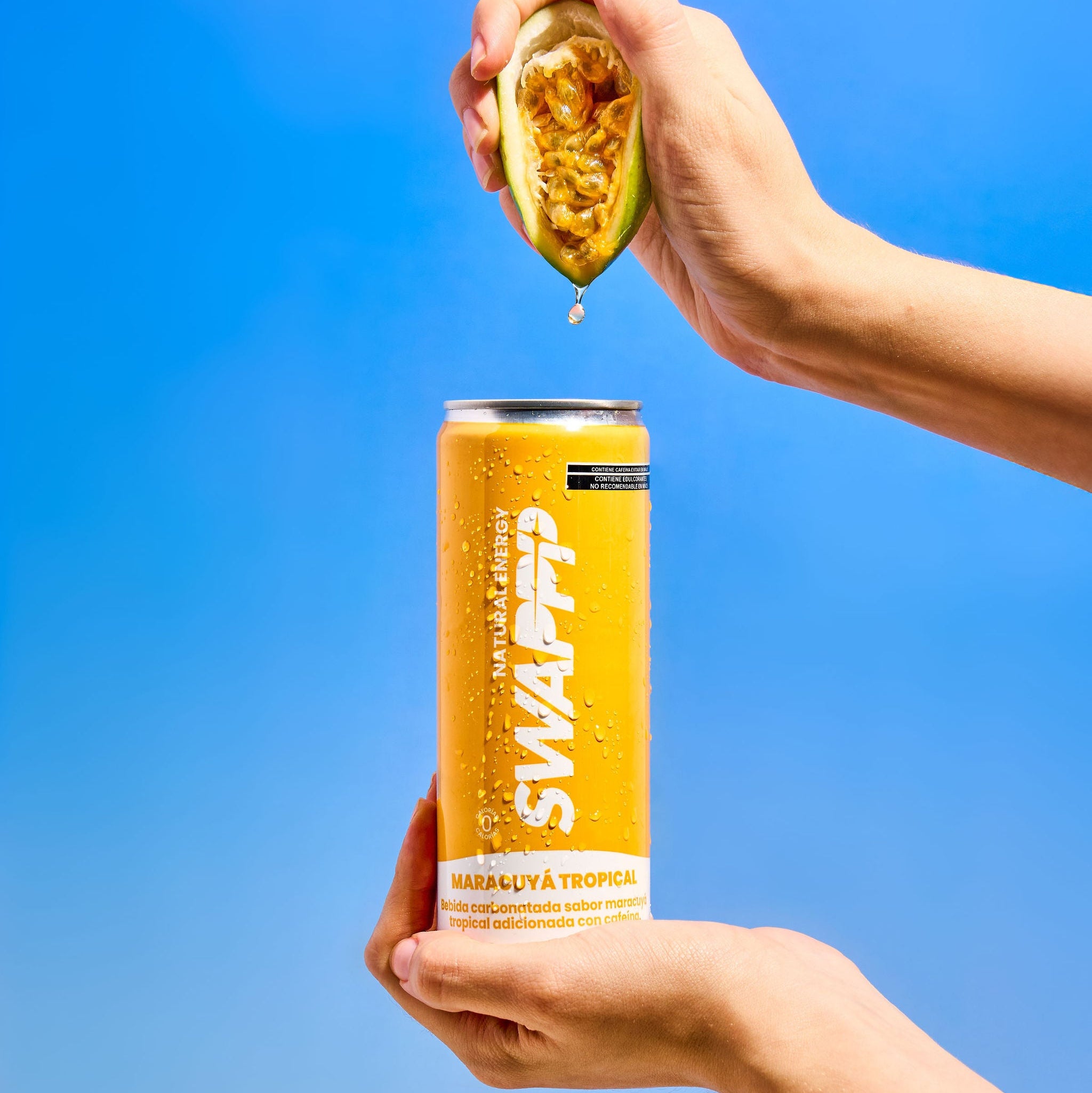 Bebida Energética Sabor Maracuyá Tropical