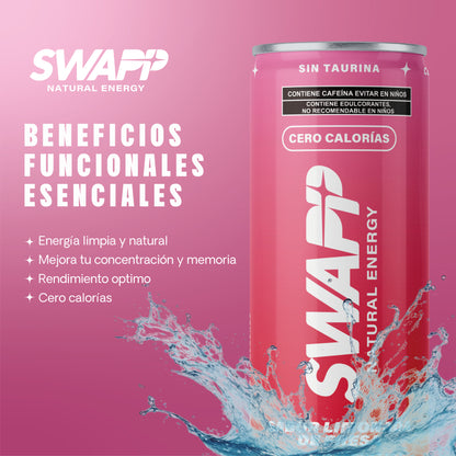 SWAPP NATURAL ENERGY LIMONADA FRESA