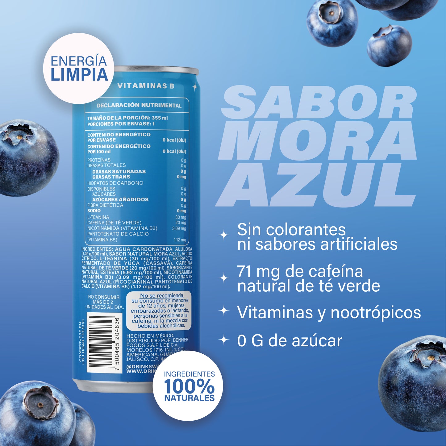 SWAPP NATURAL ENERGY MORA AZUL