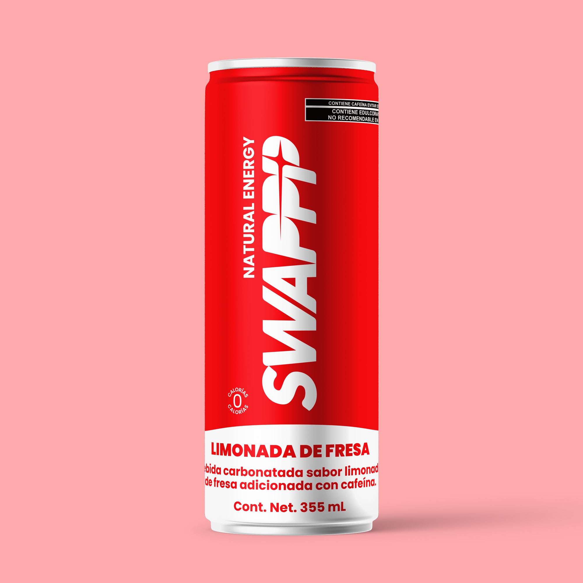 Bebida Energética Sabor Limonada de Fresa